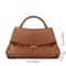 Luxury Pleated Leather Shoulder Handbag For Women High Quality Design 7