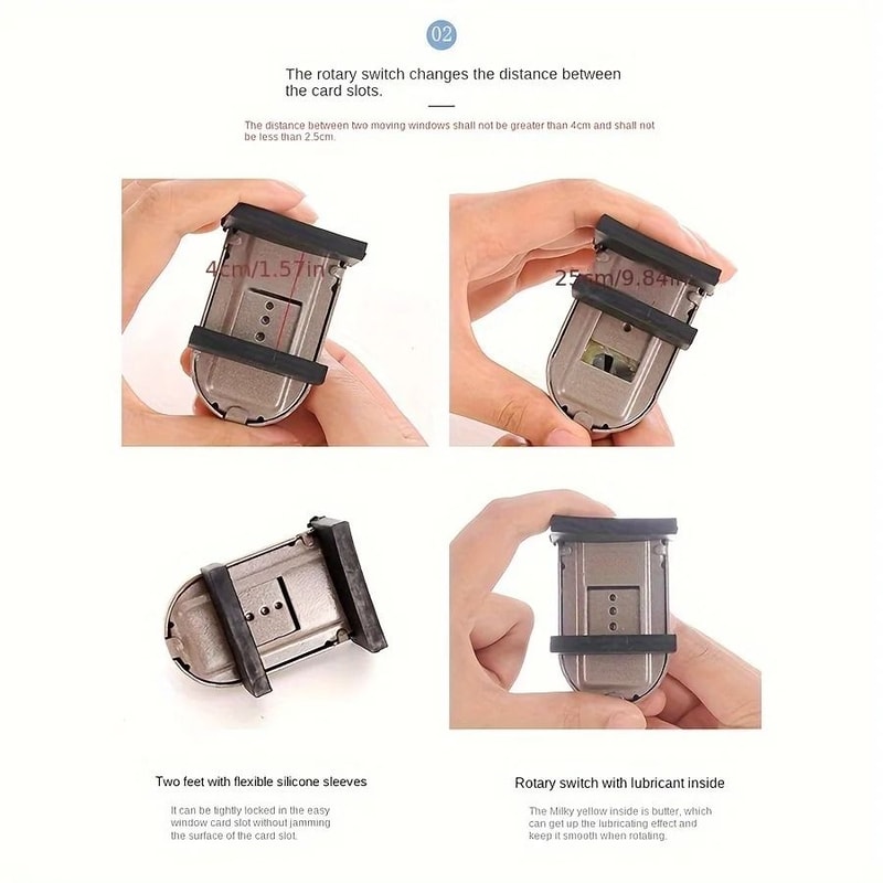 No Drill Sliding Door Lock Child Safety Window Security Latch 3