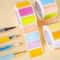 Colorful Waterproof Handwritten Label Stickers Self Adhesive Journal Tags 0