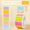 Colorful Waterproof Handwritten Label Stickers Self Adhesive Journal Tags 5