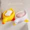 Cute Duck Soap Dish With Drain Non Slip Bathroom Soap Holder 4
