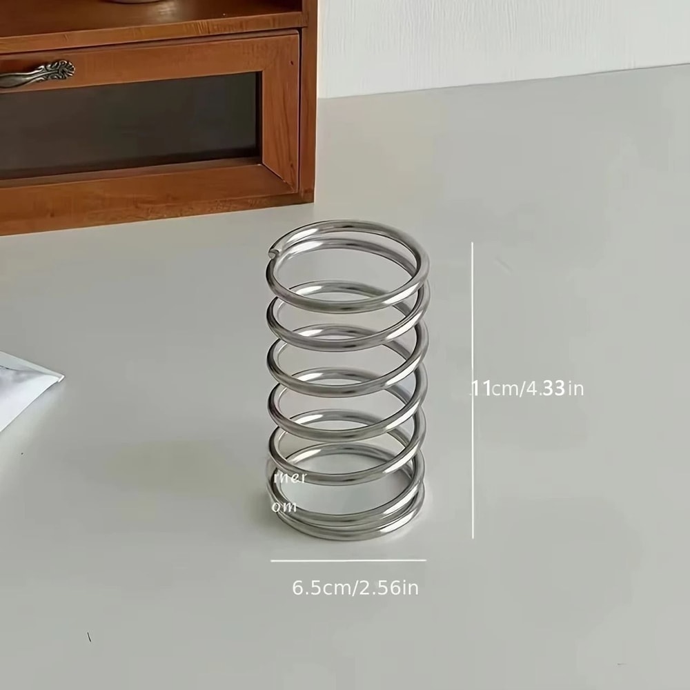 Stainless Steel Toothbrush Holder Bathroom Organizer Rack 4