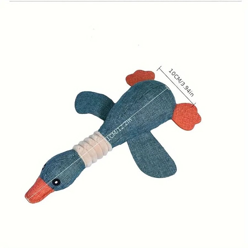 Wild Goose Bite Resistant Dog Chew Toy With Teeth Cleaning Design 4