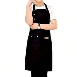 waterproof oil proof kitchen apron with pockets for cooking and home use