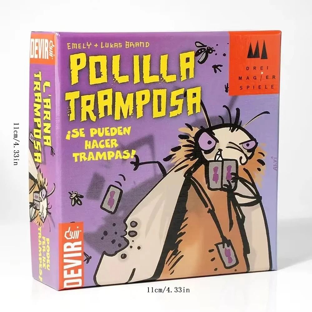 Cheating Moth Card Game Fast Paced Party Card Game For Family And Friends 3