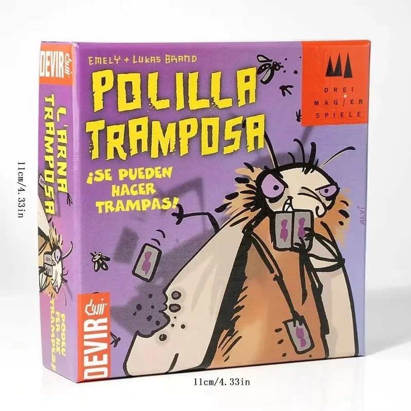 Cheating Moth Card Game Fast Paced Party Card Game For Family And Friends 3