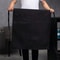 Black Half Apron With Pockets For Chef Waiter And Restaurant Use 2