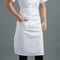 Black Half Apron With Pockets For Chef Waiter And Restaurant Use 0