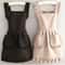 Stylish Korean Canvas Waterproof Apron With Pockets For Women 0