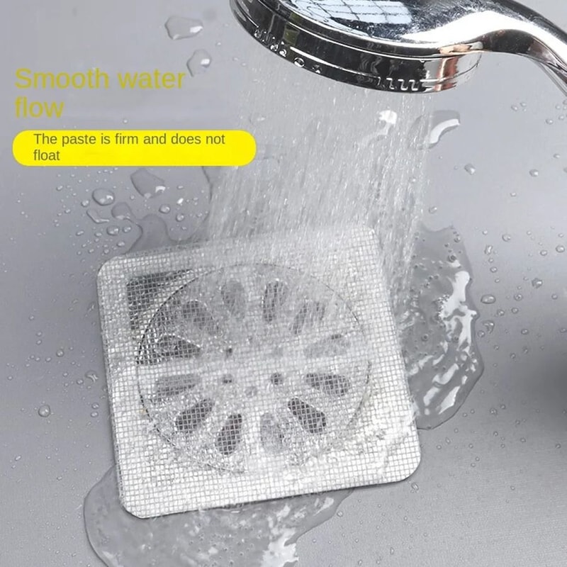Anti Clogging Sink Drain Mesh Sticker For Kitchen And Bathroom Use 3