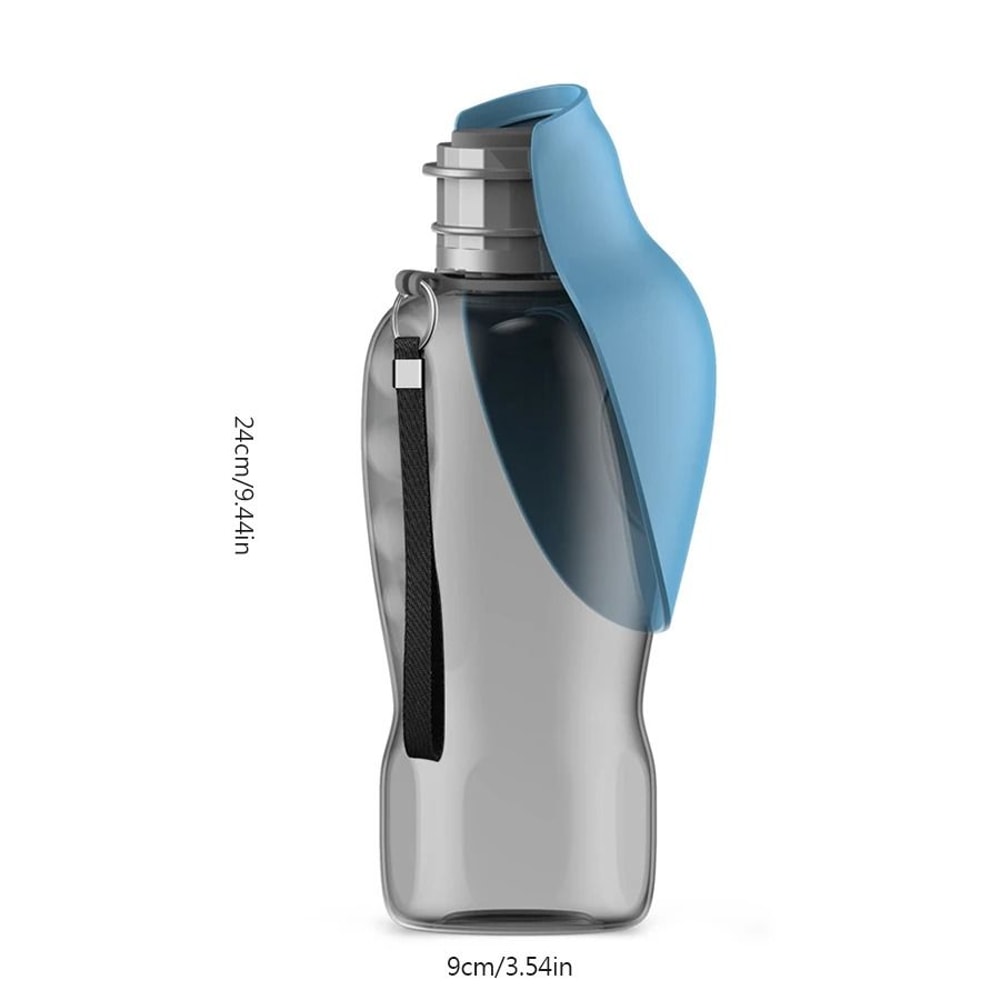 Portable Dog Water Bottle Leaf Design Folding Pet Drinking Cup For Outdoor Use 8