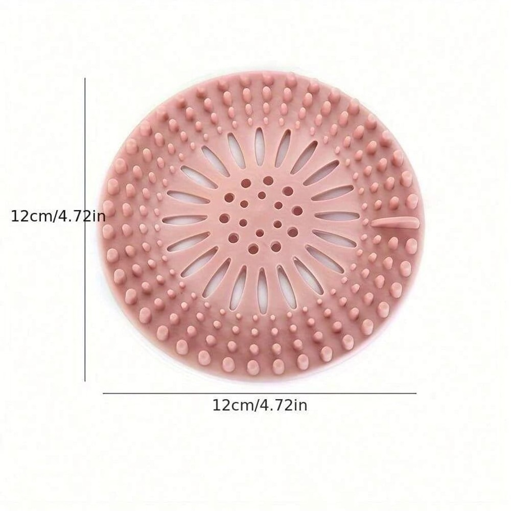 Silicone Floor Drain Cover Hair Catcher Anti Blocking Sink And Bathroom Filter 0