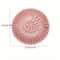 Silicone Floor Drain Cover Hair Catcher Anti Blocking Sink And Bathroom Filter 0