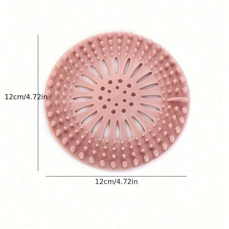 Silicone Floor Drain Cover Hair Catcher Anti Blocking Sink And Bathroom Filter 0