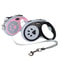 Automatic Retractable Dog Leash With Paw Print Design For Easy Walking 5