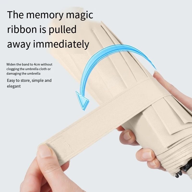 Oversized Automatic Windproof Umbrella With UV Protection And Reinforced Frame 4