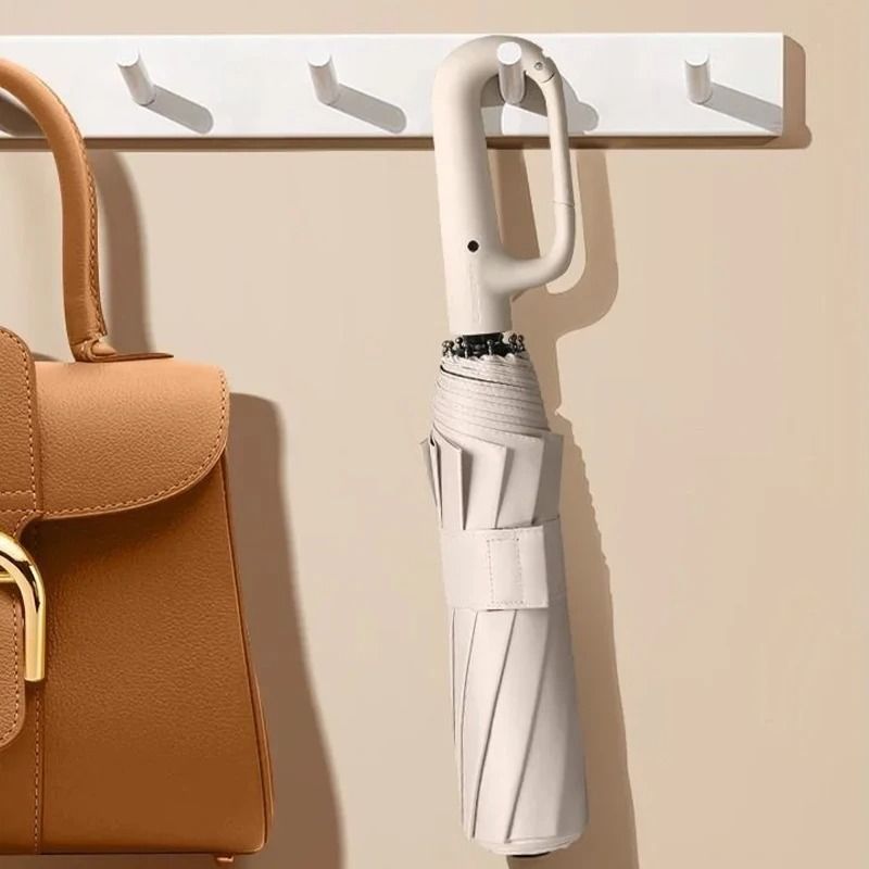 Oversized Automatic Windproof Umbrella With UV Protection And Reinforced Frame 0