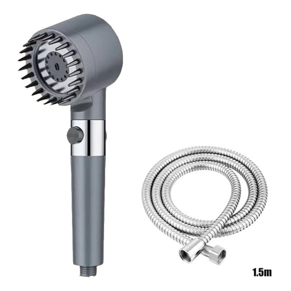 Filtered Shower Head With Four Spray Modes For Massage And Clean Water Flow 0