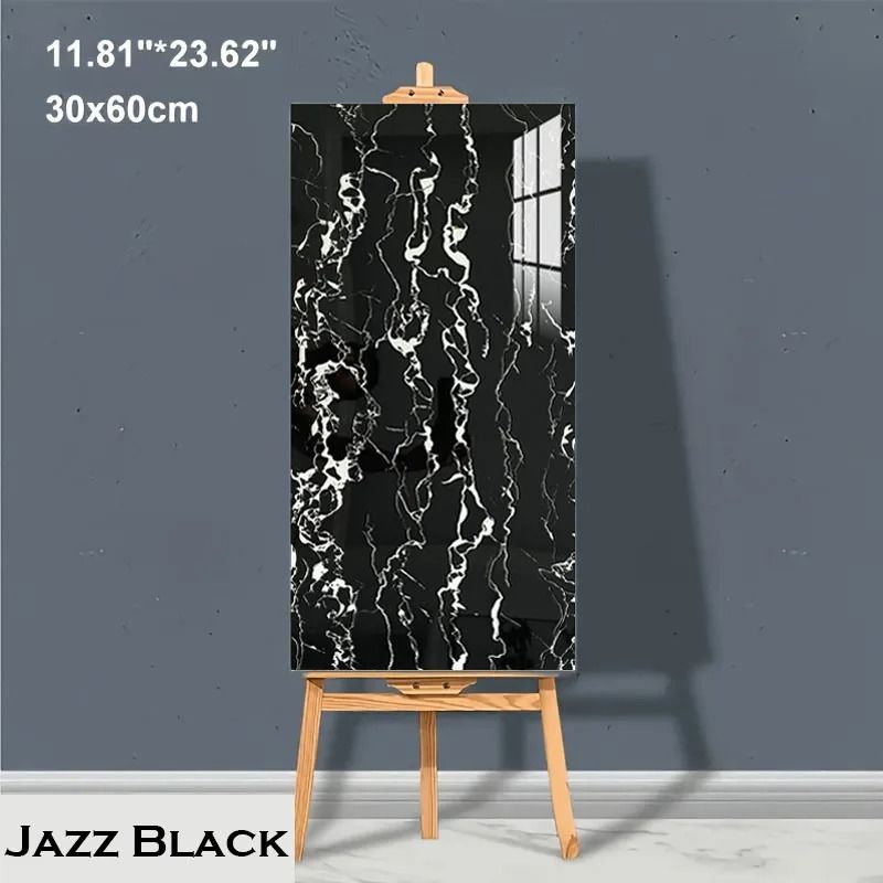 Peel And Stick Waterproof Wall Tiles PVC Adhesive Wallpaper For Bathroom 2