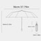 Large Automatic Windproof Travel Umbrella Waterproof Sun And Rain Protection 6