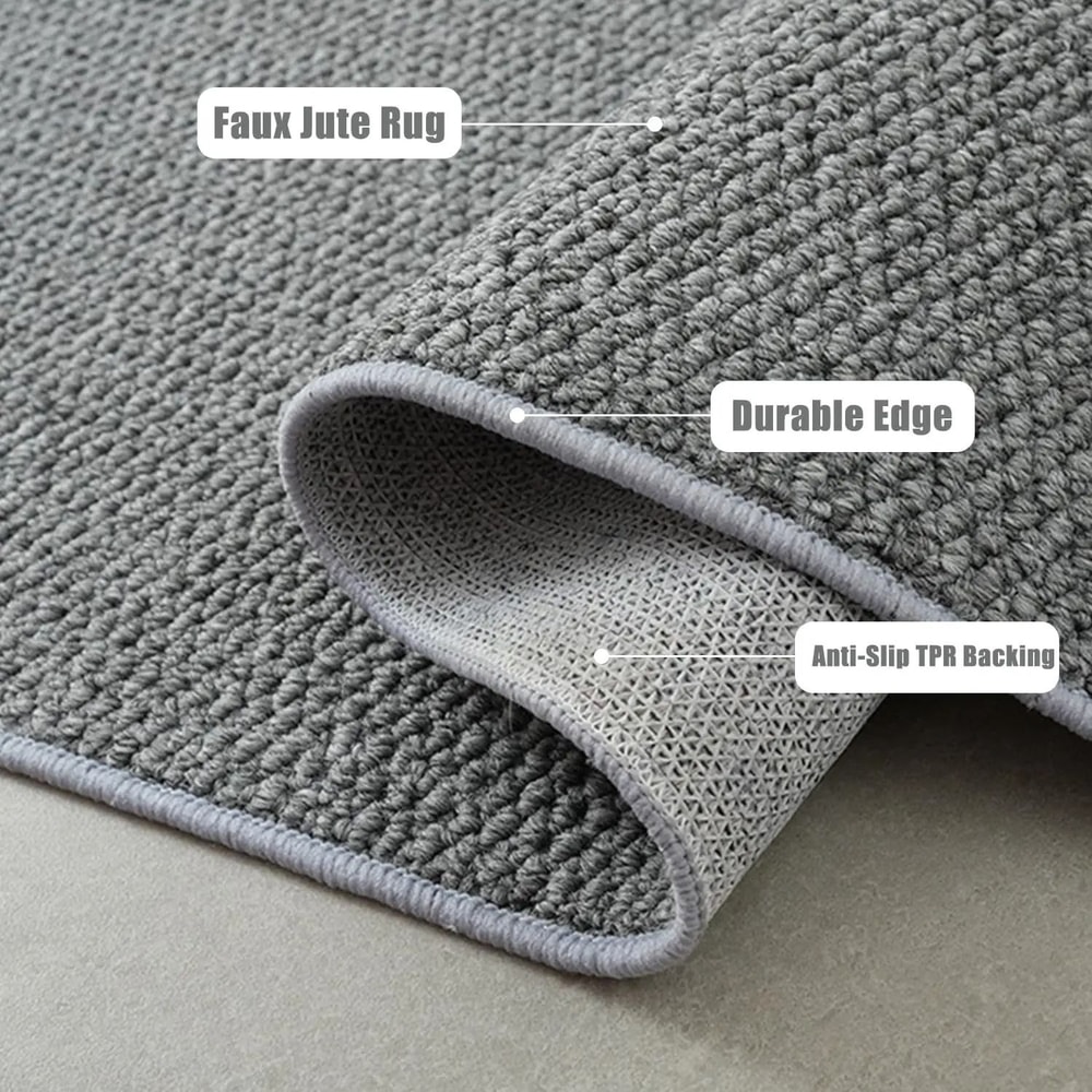 Imitation Sisal Cat Scratching Mat Non Slip Cut To Size Pineapple Design 4