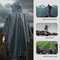 3 In 1 Waterproof Military Rain Poncho With Hood And Sleeves For Outdoor Use 0