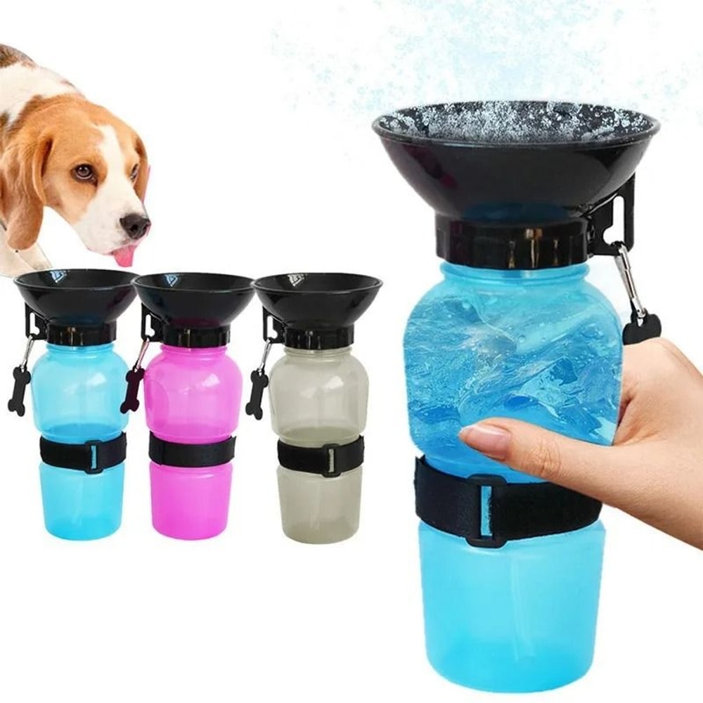 500ml Portable Dog Water Bottle Travel Drinking Cup For Dogs And Cats 13