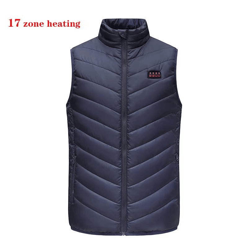 heated core warmer vest for outdoor work