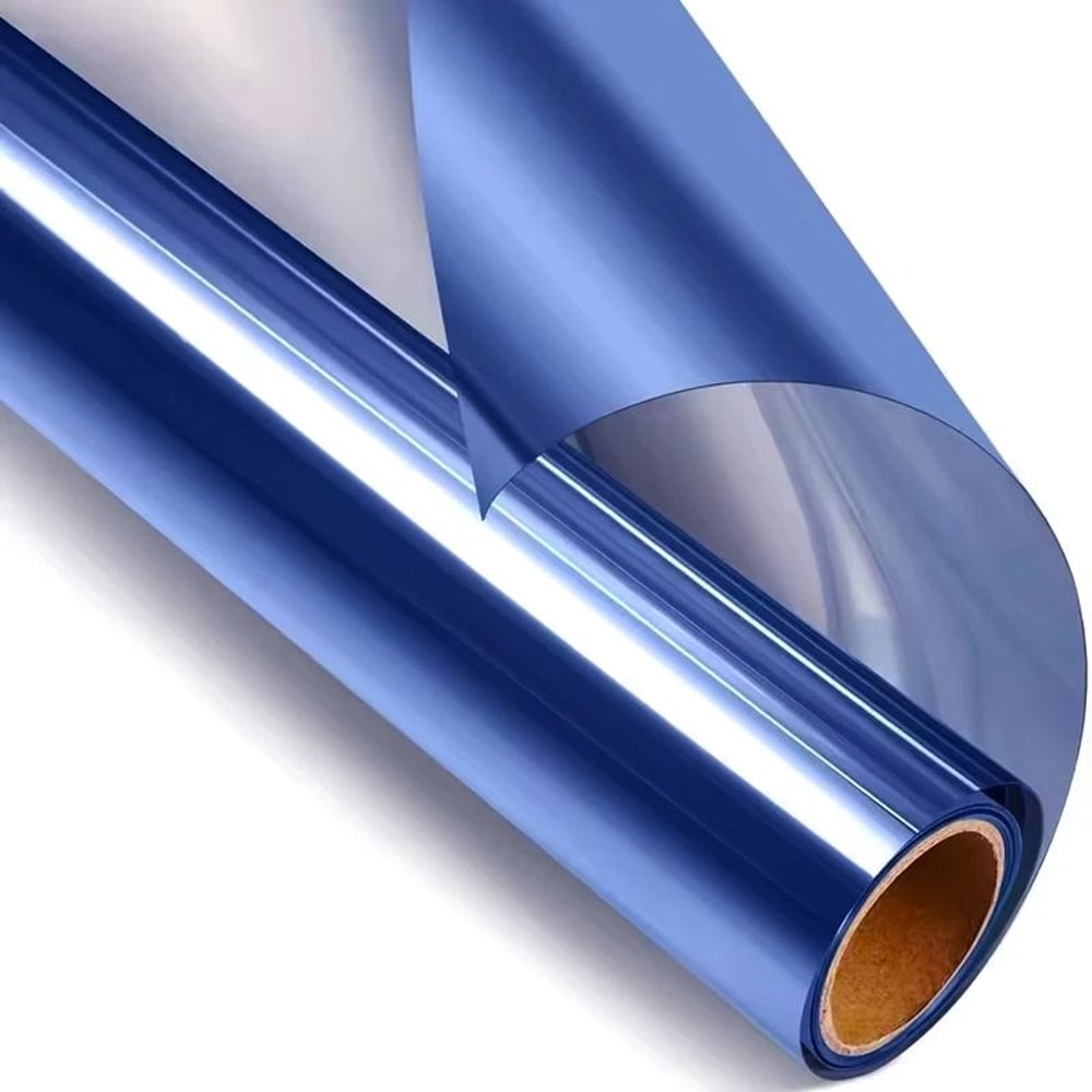 One Way Mirror Privacy Window Film Anti UV Heat Control Glass Sticker 2