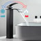 Modern Waterfall Bathroom Sink Faucet Dual Control Hot And Cold Mixer Tap 0