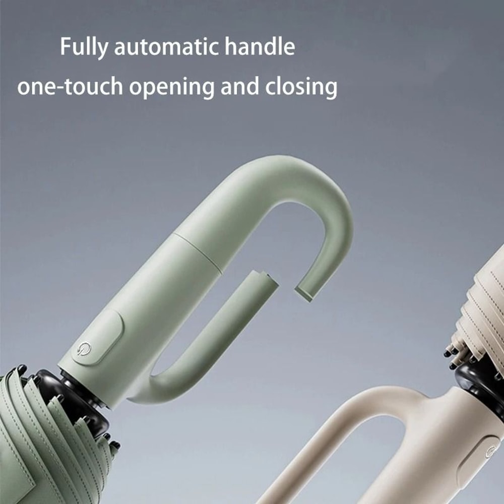 Fully Automatic Sun And Rain Umbrella UV Protection Foldable Travel Parasol 6