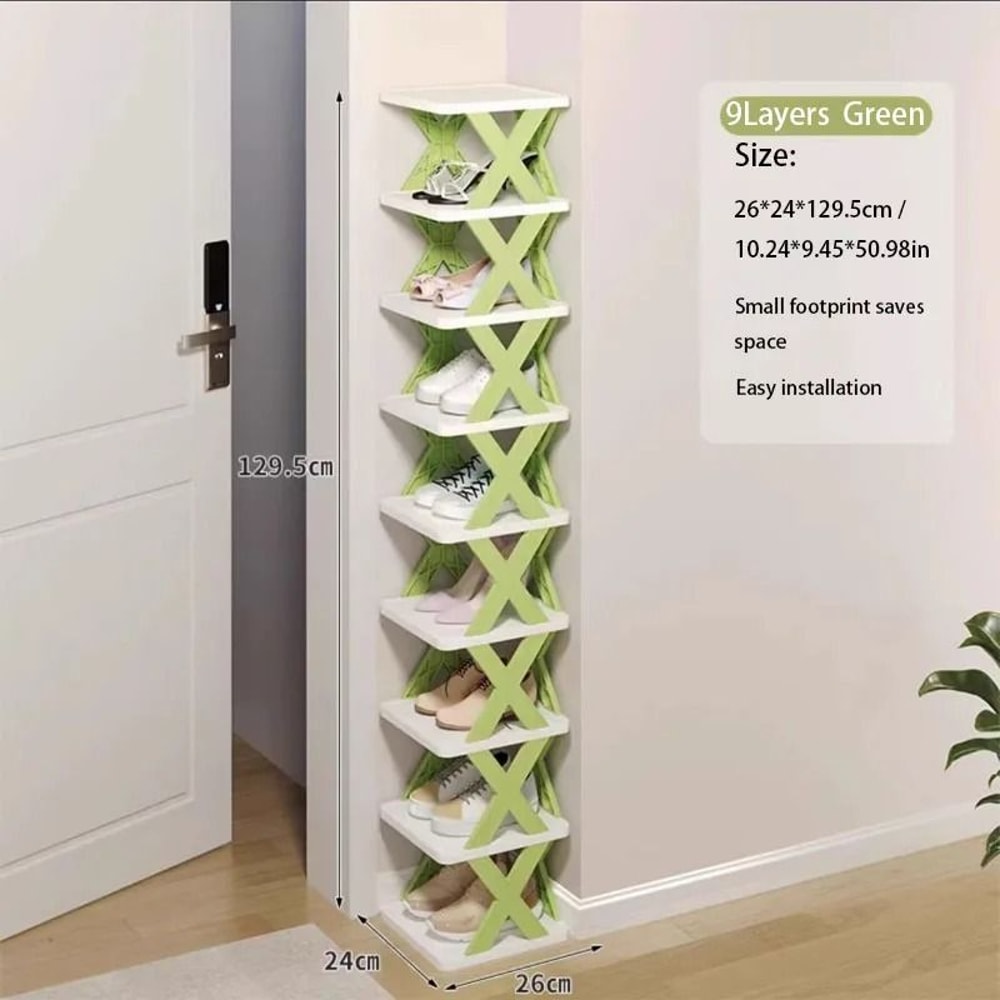 Detachable Multi Layer Shoe Storage Rack Space Saving Home Organizer Shelf 6