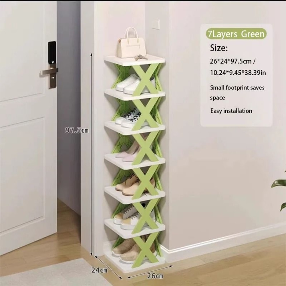 Detachable Multi Layer Shoe Storage Rack Space Saving Home Organizer Shelf 4