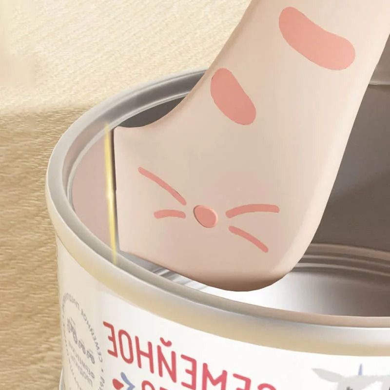 Multifunction Pet Feeding Spoon With Silicone Can Lid And Opener 10