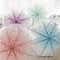 Cherry Blossom Transparent Trifold Umbrella Cute Korean Style Rain Umbrella 9