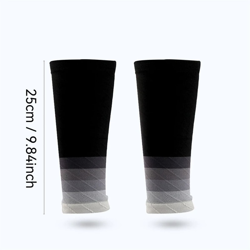 Calf Compression Sleeves For Running And Sports Muscle Support Pair 8