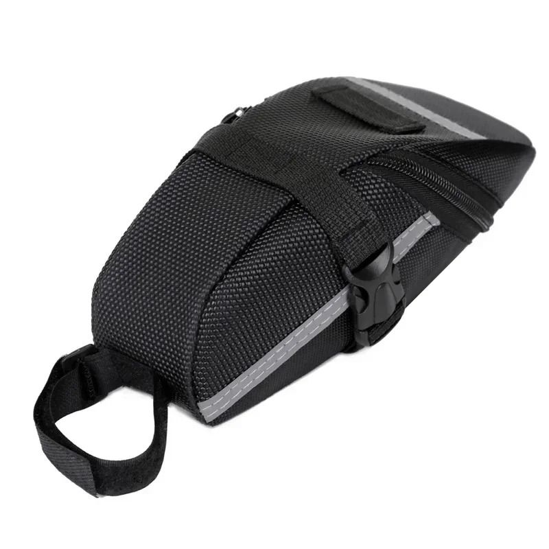 Waterproof Bicycle Saddle Bag Nylon Seat Storage For Road And Mountain Bikes 0