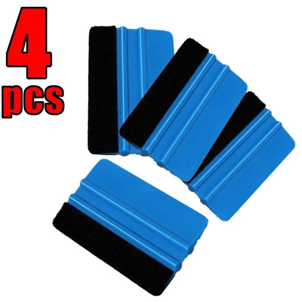 Vinyl Wrap Squeegee Car Film Scraper With Felt Edge For Auto Styling 2