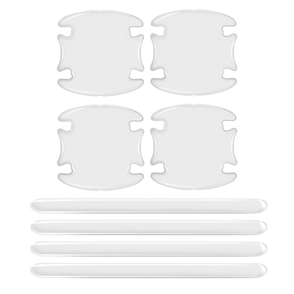 Invisible Car Door Handle Protector Transparent Scratch Guard Stickers 3