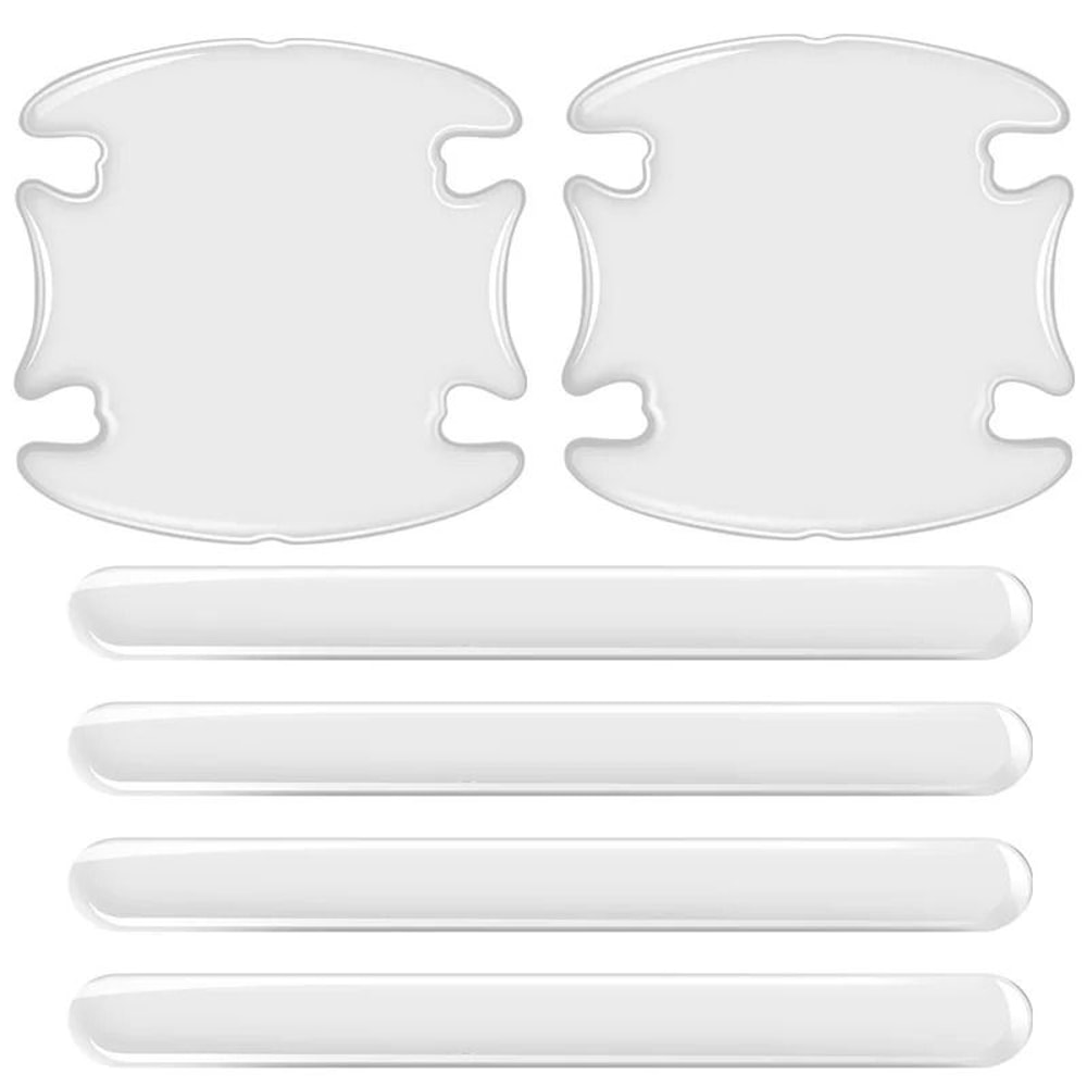 Invisible Car Door Handle Protector Transparent Scratch Guard Stickers 0