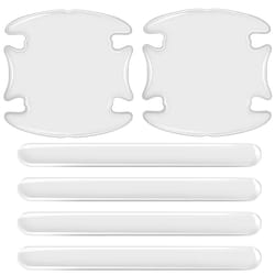 invisible car door handle protector transparent scratch guard stickers