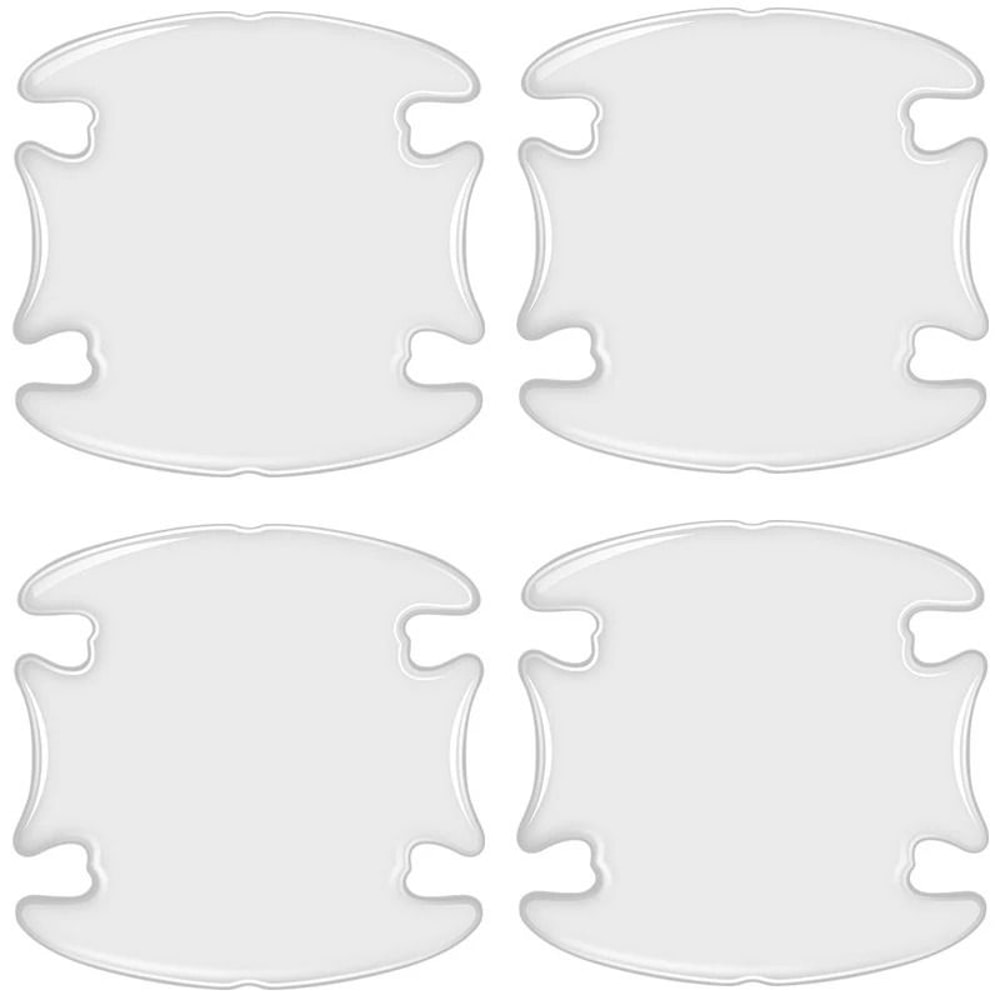 Invisible Car Door Handle Protector Transparent Scratch Guard Stickers 2
