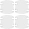 Invisible Car Door Handle Protector Transparent Scratch Guard Stickers 2