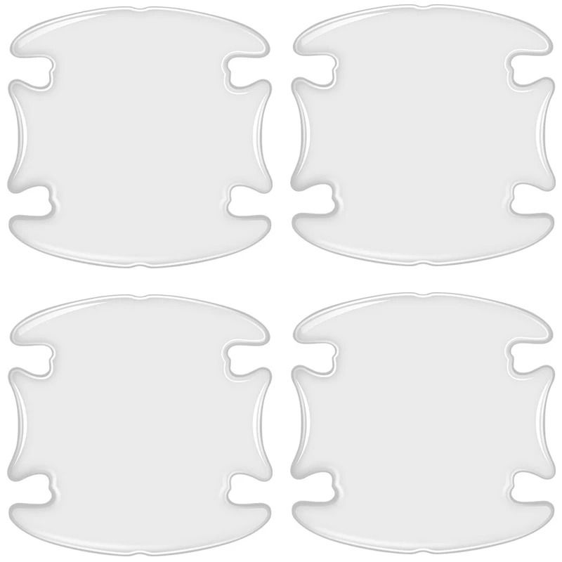 Invisible Car Door Handle Protector Transparent Scratch Guard Stickers 2