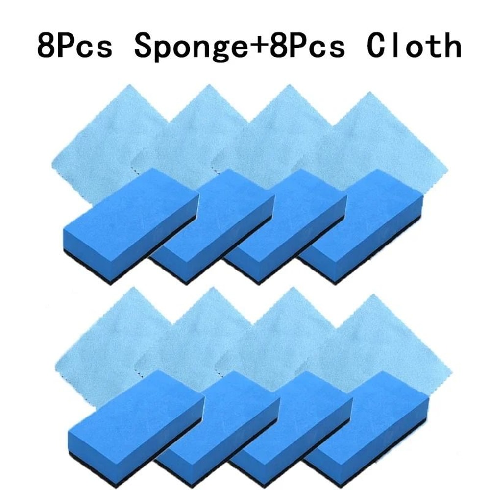 Ceramic Coating Sponge Applicator Nano Wax Pad For Car Glass And Paint 4