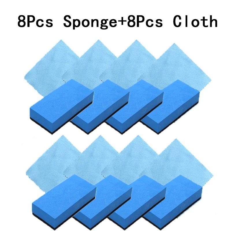 Ceramic Coating Sponge Applicator Nano Wax Pad For Car Glass And Paint 4