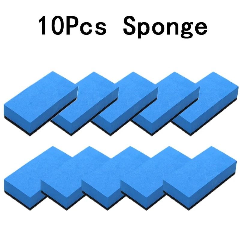 Ceramic Coating Sponge Applicator Nano Wax Pad For Car Glass And Paint 5