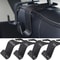 Carbon Fiber Car Seat Headrest Hooks Storage Hanger Organizer 4 Pack 0