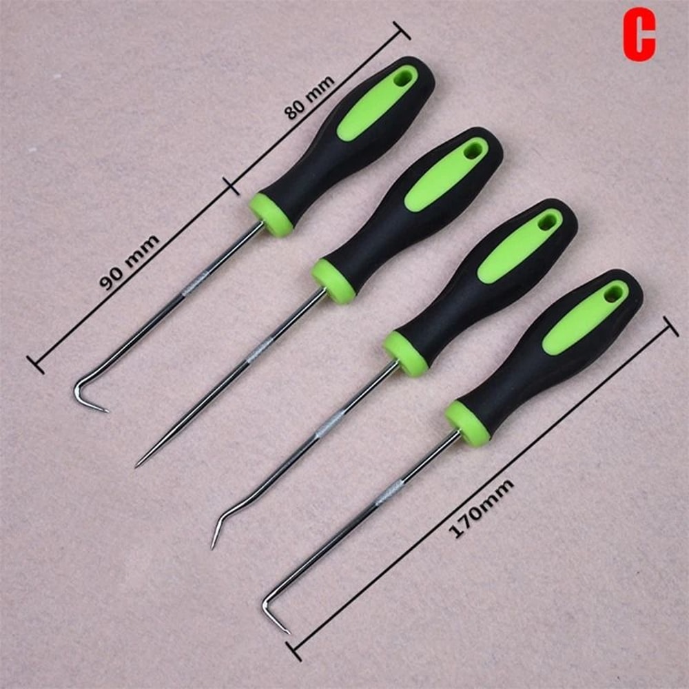 Long Pick And Hook Set O Ring Seal Remover Tool Kit 4 Piece 3