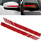 Reflective Car Stripe Stickers Rearview Mirror Vinyl Styling Decals 2